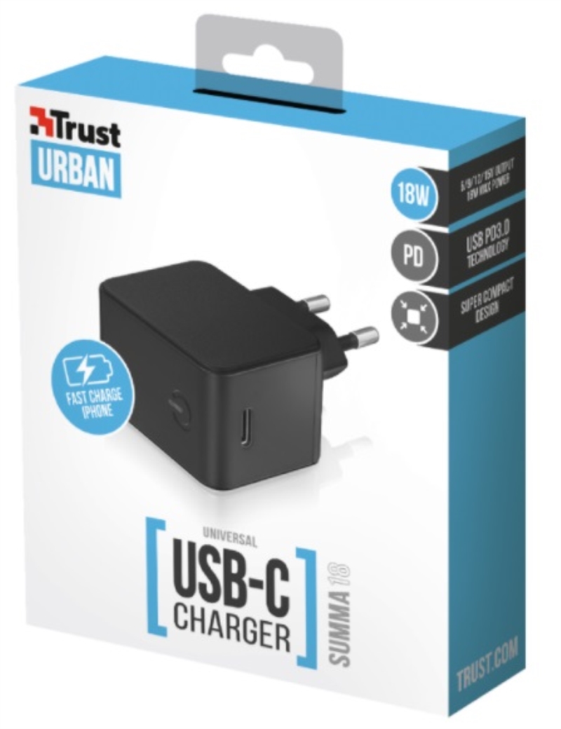 TRUST TRUST CARICATORE TYPE-C